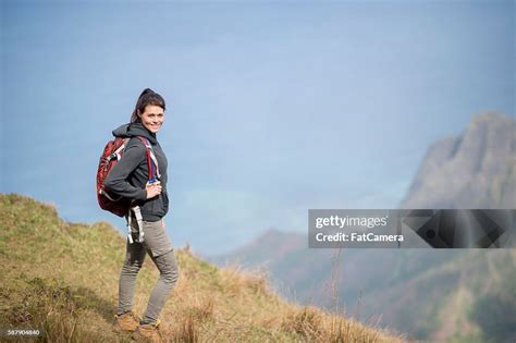 Hiking In The Hawaiian Mountains High-Res Stock Photo - Getty Images