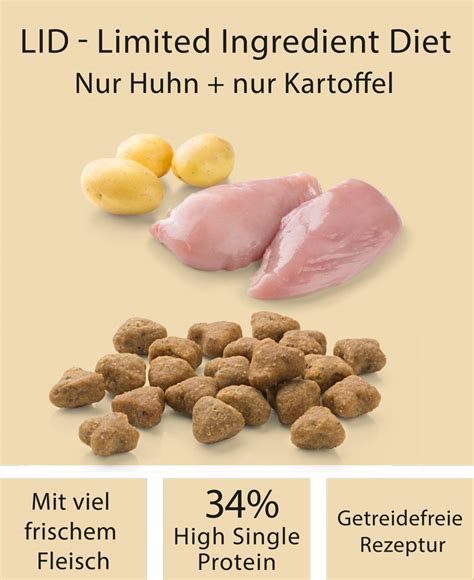 MERA pure sensitive MINI Huhn Kartoffel Futter für kleine aktive Hunde