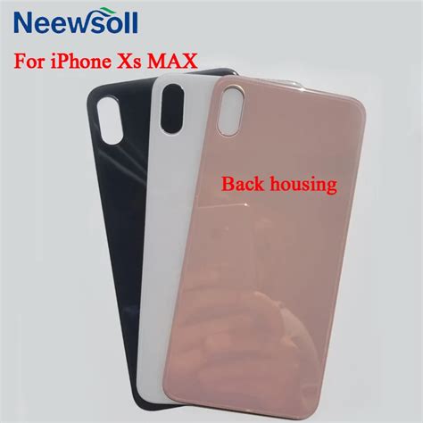 Original Back Cover For Iphone Xs Max Battery Cover Glass Panel Rear Door Housing Back Cover