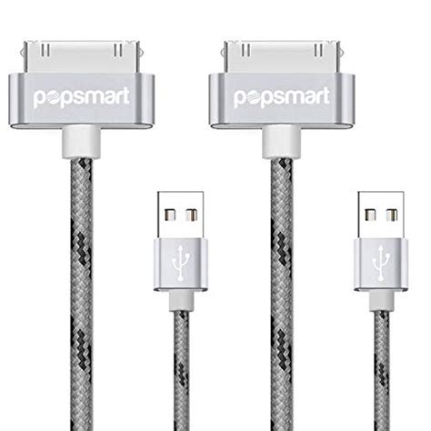 30 Pin To Usb Sync And Charging Data Cable Compatible For Iphone 4 4s Iphone 3g 3gs Ipad 1