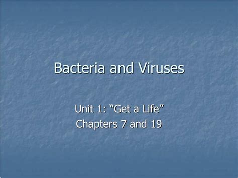 Ppt Bacteria And Viruses Powerpoint Presentation Free Download Id687515