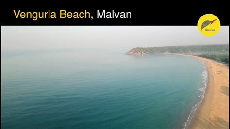 Drone Shot Of Vengurla Beach Malvan Unexplored Beaches Of India