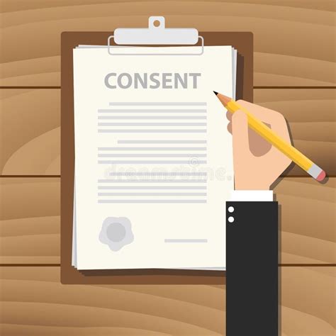 Consent Stock Illustrations 7533 Consent Stock Illustrations