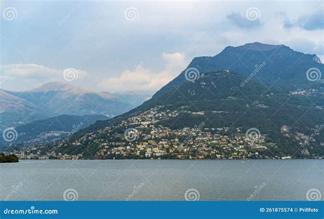 Lake Como stock photo. Image of panoramic, water, alps - 261875574