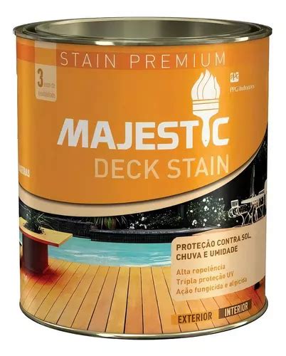 Stain Deck Majestic Ml Cedro Renner Mercadolivre