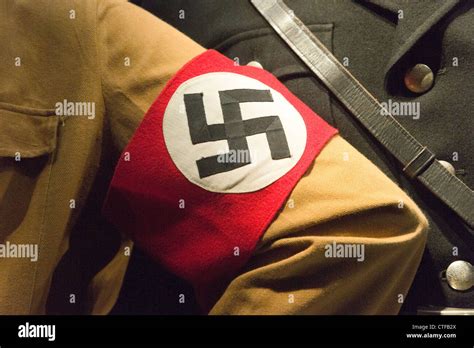 Nazi Swastika Armband On Brownshirt Uniform Stock Photo Royalty Free