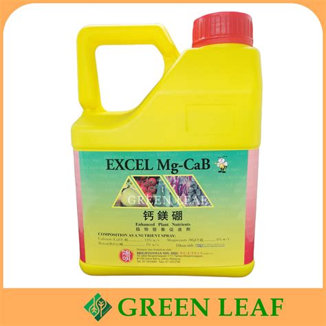 Excel Mg CaB 4L Baja Air Calcium Boron Magnesium Foliar Fertilizer