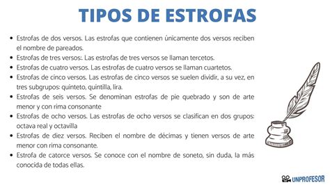 Tipos De Estrofas De Versos Clases De Estrofas Y Tipos De Poemas Hot