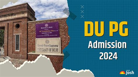 Du Pg Admission 2024 Seat Allotment Result For Round 2 Announced At