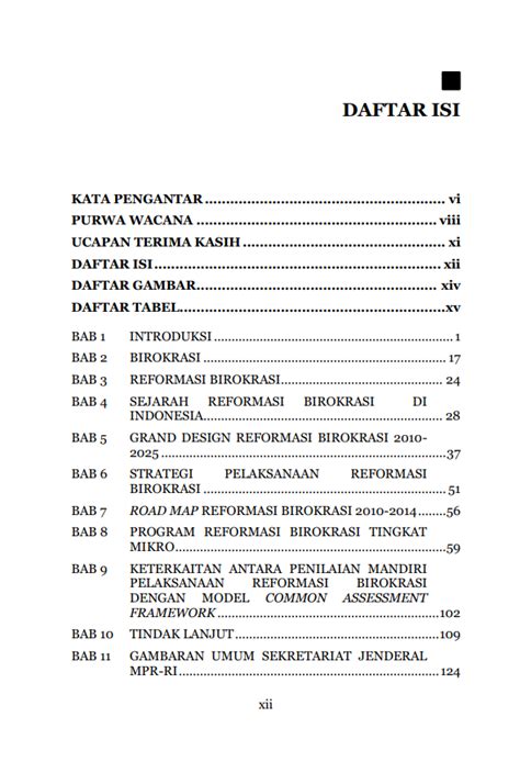 E Book Reformasi Birokrasi Tingkat Kementerian Lembaga