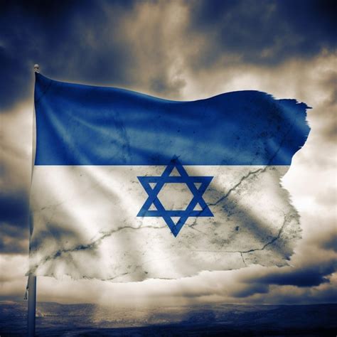 Premium AI Image | Flag of Israel high quality 4k ultra h