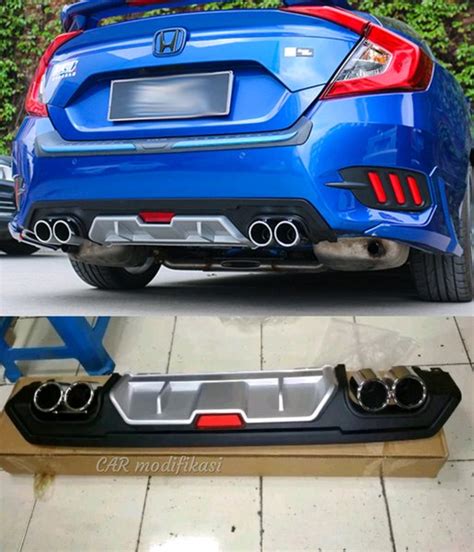 Jual Skidplate Civic Turbo Import Diffuser Rear Bumper Civic