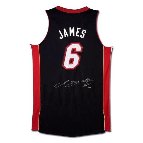 LeBron James Signed Heat Jersey (UDA) | Pristine Auction