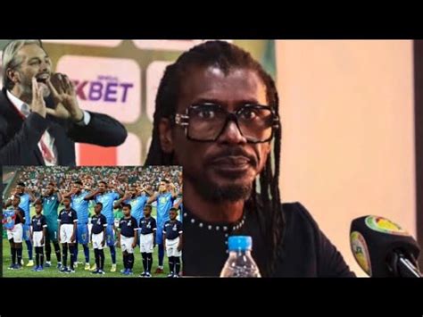 Chos De Nos Adversaires Aliou Cisse La Rdc Est Une Quipe Dans Une