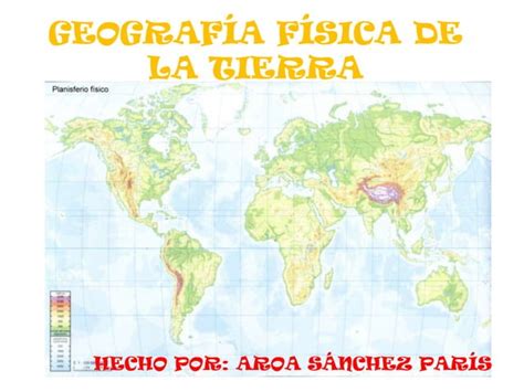 Geograf A F Sica De La Tierra Aroa Descarga Gratuita