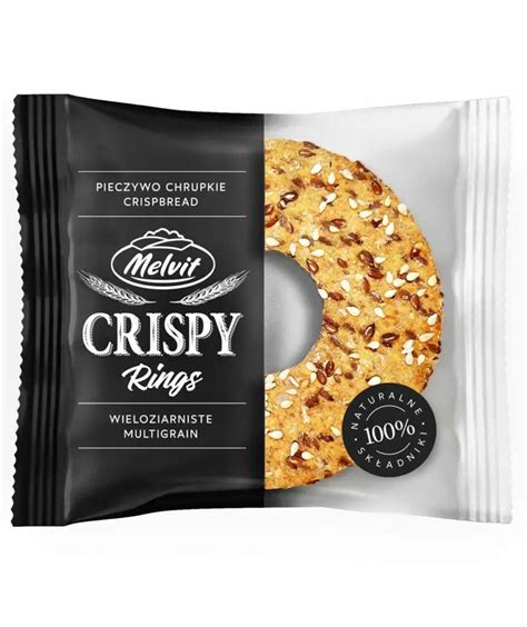 Pieczywo chrupkie wieloziarniste Melvit Crispy Rings 75 g porównaj