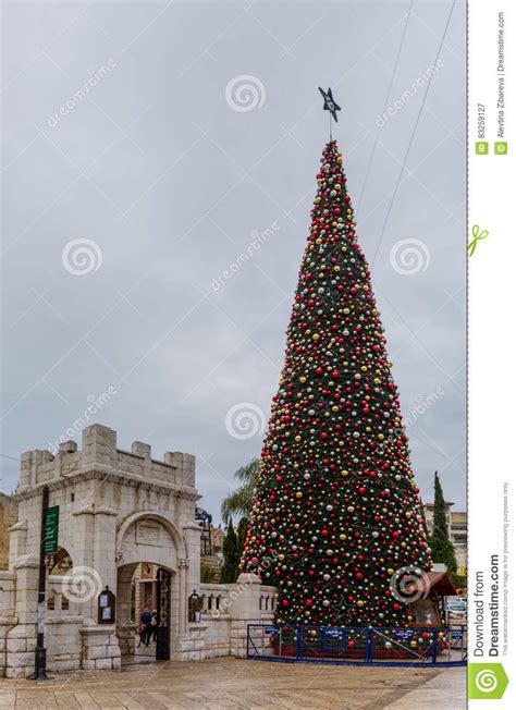 Christmas Tree, Greek Orthodox Church of the Annunciation, Nazareth ...