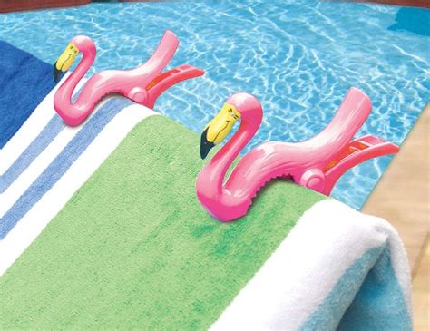 Flamingo Towel Clips » Gadget Flow