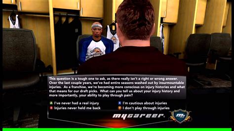 Nba 2k13 My Career Interviews N Draft Youtube