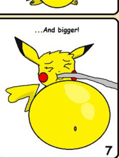 Pikachu inflation part 7 by Greenninjamorro on DeviantArt