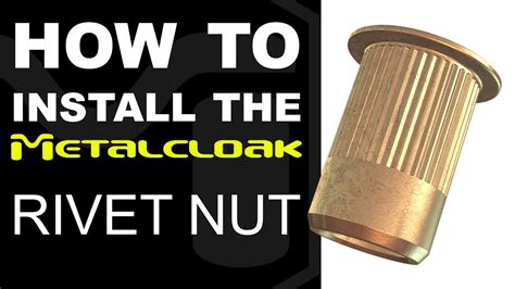 How To Install Rivet Nuts For Metalcloak Jeep Body Armor Systems Youtube