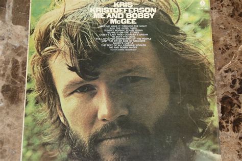 Kris Kristofferson - Me And Bobby McGee (G/G+) - Mr Vinyl