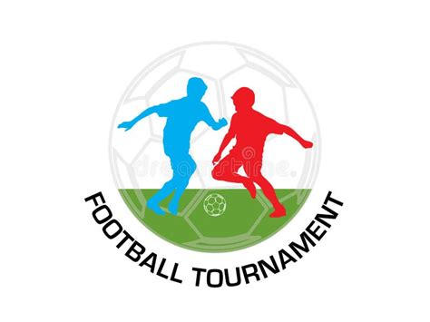 Football Tournament Logo Stock Vector Illustration Of Soccer 99809782