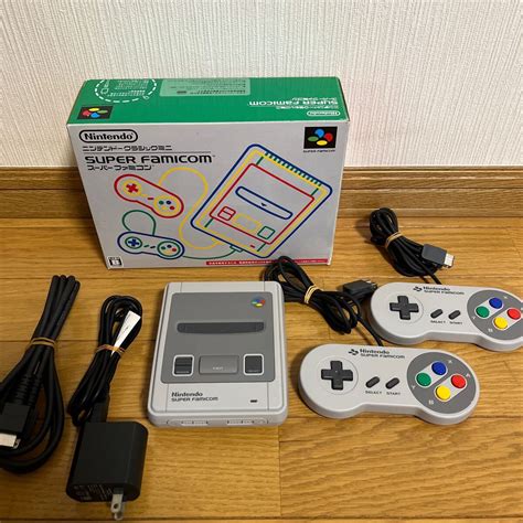 【やや傷や汚れあり】（m）nintendo ニンテンドークラシックミニ スーパーファミコン Clv 301 任天堂 スーファミの落札情報詳細