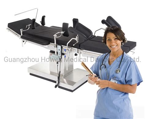 Hospital Medical C Arm Compatible Surgical Operation Table Electric