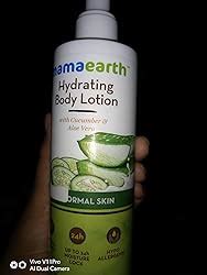 Buy Mamaearth Hydrating Natural Body Lotion With Cucumber And Aloevera