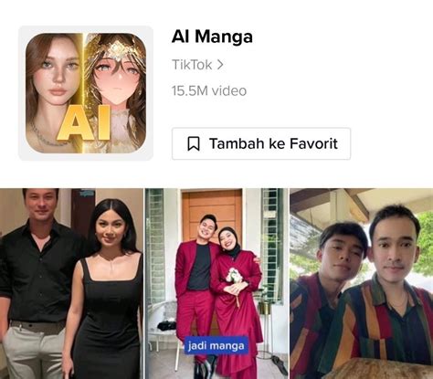 Cara Pakai Filter Ai Manga Tiktok Viral Bisa Ubah Bantal Cabe Dan Sebagainya Jadi Anime