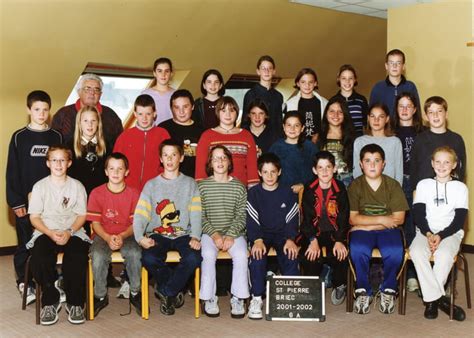 Photo De Classe Me A De Coll Ge Saint Pierre Copains D Avant