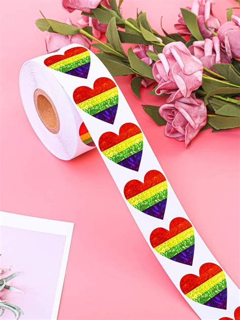 Pieces Glitter Gay Pride Stickers Love Pride R Vicedeal