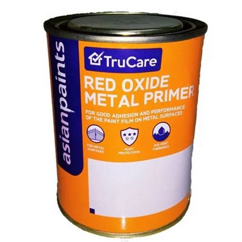 Liquid Asian Paints Trucare Red Oxide Metal Primer Ltr At