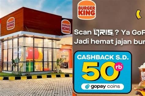 Promo Burger King Terbaru Beli Menu Apa Saja Dapat Cashback Sampai 50