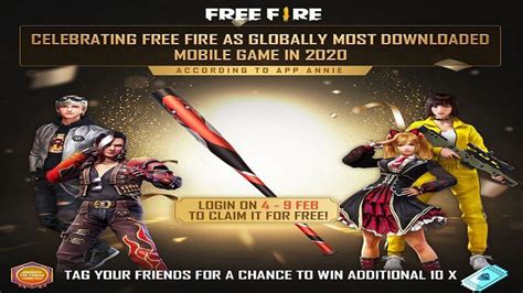 How to get the Cobra Baseball skin for free in Free Fire