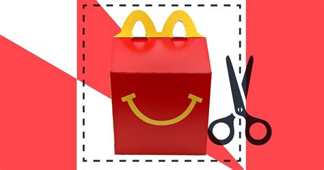 McDonald’s gives away Happy Meal box template so you can print and make ...