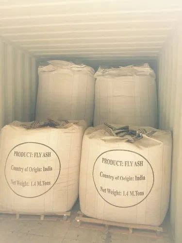 Astm C618 Class F Fly Ash Packaging Type FIBC Bag Packaging Size 1