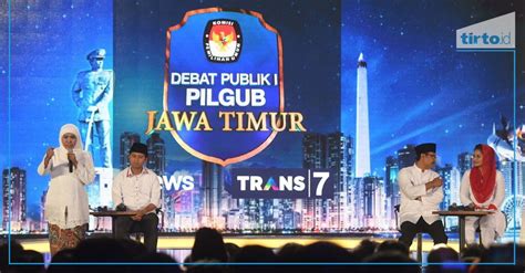 Jadwal Dan Tema Debat Pilkada Jatim 2018 Tahap Kedua