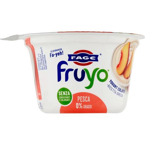 Fage Yogurt Fruyo Pesca 0 Gr 150