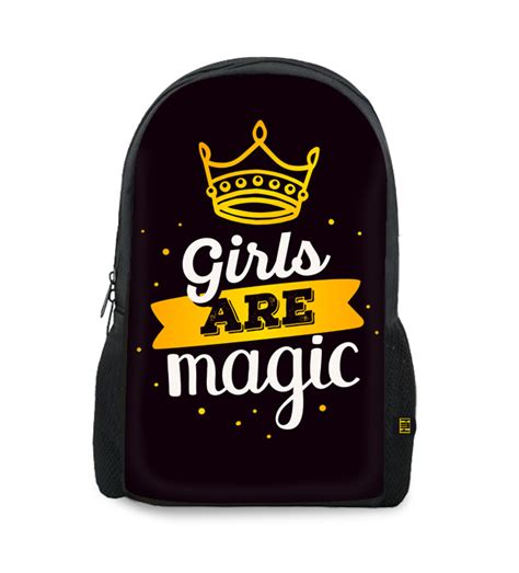 Girls Are Magic Printed Backpacks Bg 966 Price In Pakistan At Symbiospk