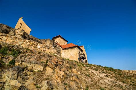 Famous Rupea Fortress In Transylvania Romania Rupea Citadel Cetatea