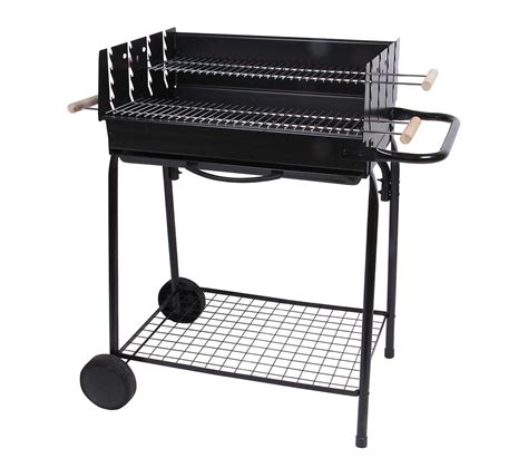 Barbecue Charbon Avec Grilles En Acier Chrom X X Cm