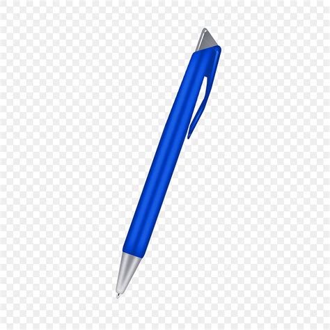 Blue Ballpoint Pen Png Vector Psd And Clipart With Transparent