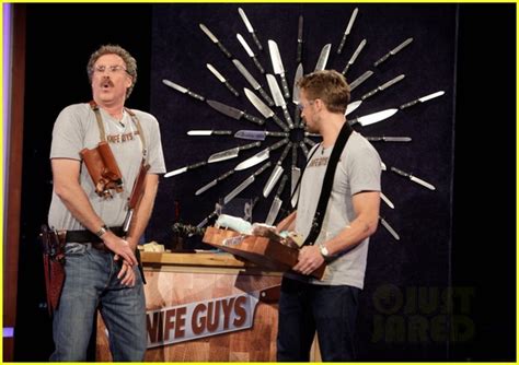 Ryan Gosling & Will Ferrell: Knife Guys for 'Jimmy Kimmel Live': Photo ...