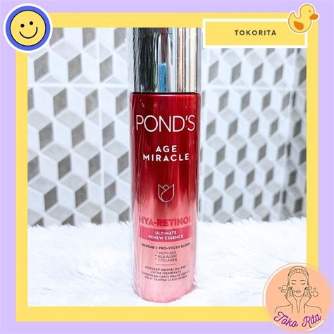 Jual Ponds Age Miracle Hya Retinol Ultimate Renew Essence With Peptide