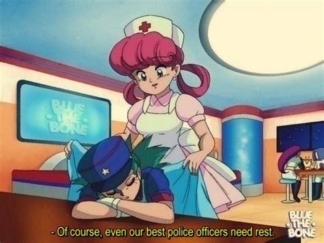 Aww Poor Officer Jenny Overworked Herself But Luckily Nurse Joy Is