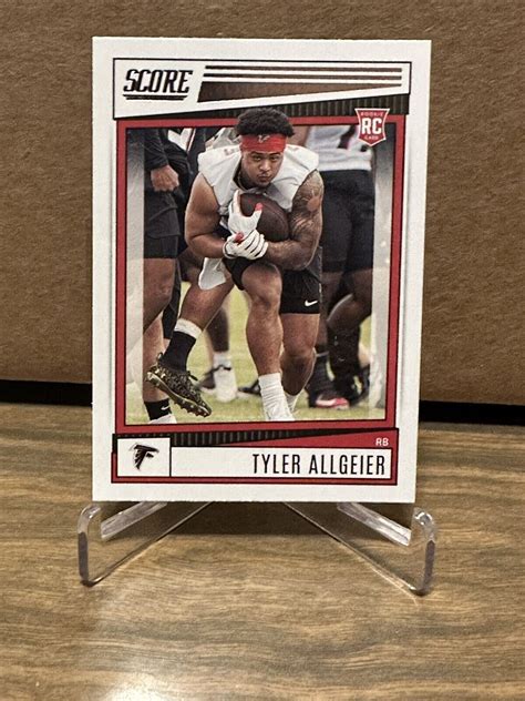 Panini Score Football Tyler Allgeier Rookie Base Atlanta