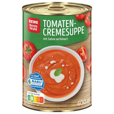 REWE Beste Wahl Tomaten Cremesuppe 400ml Bei REWE Online Bestellen