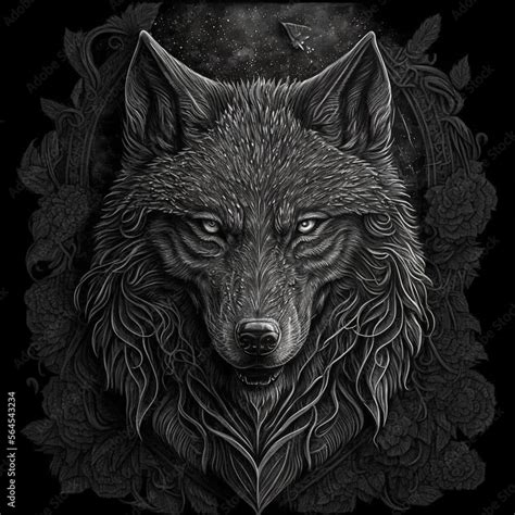 big bad wolf Stock Illustration | Adobe Stock